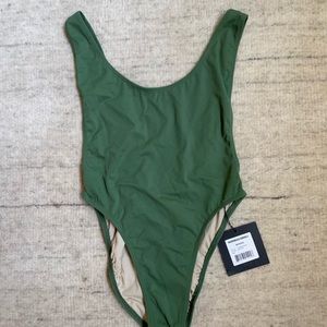 Norma Kamali brand new one-piece bathing suit